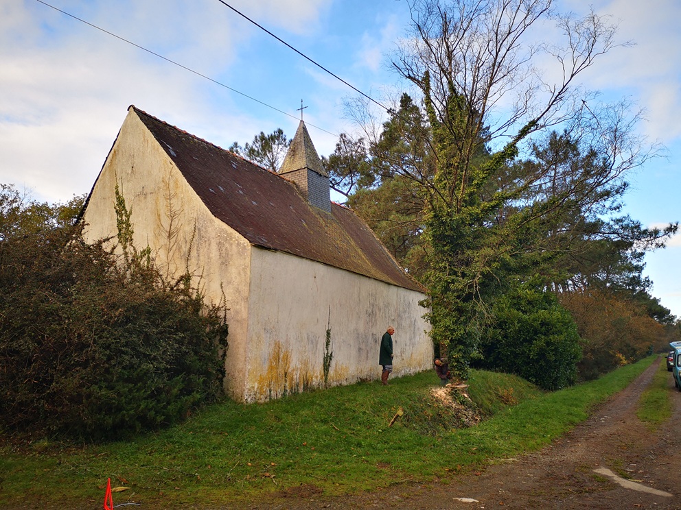 Un premier chantier pour embellir le site