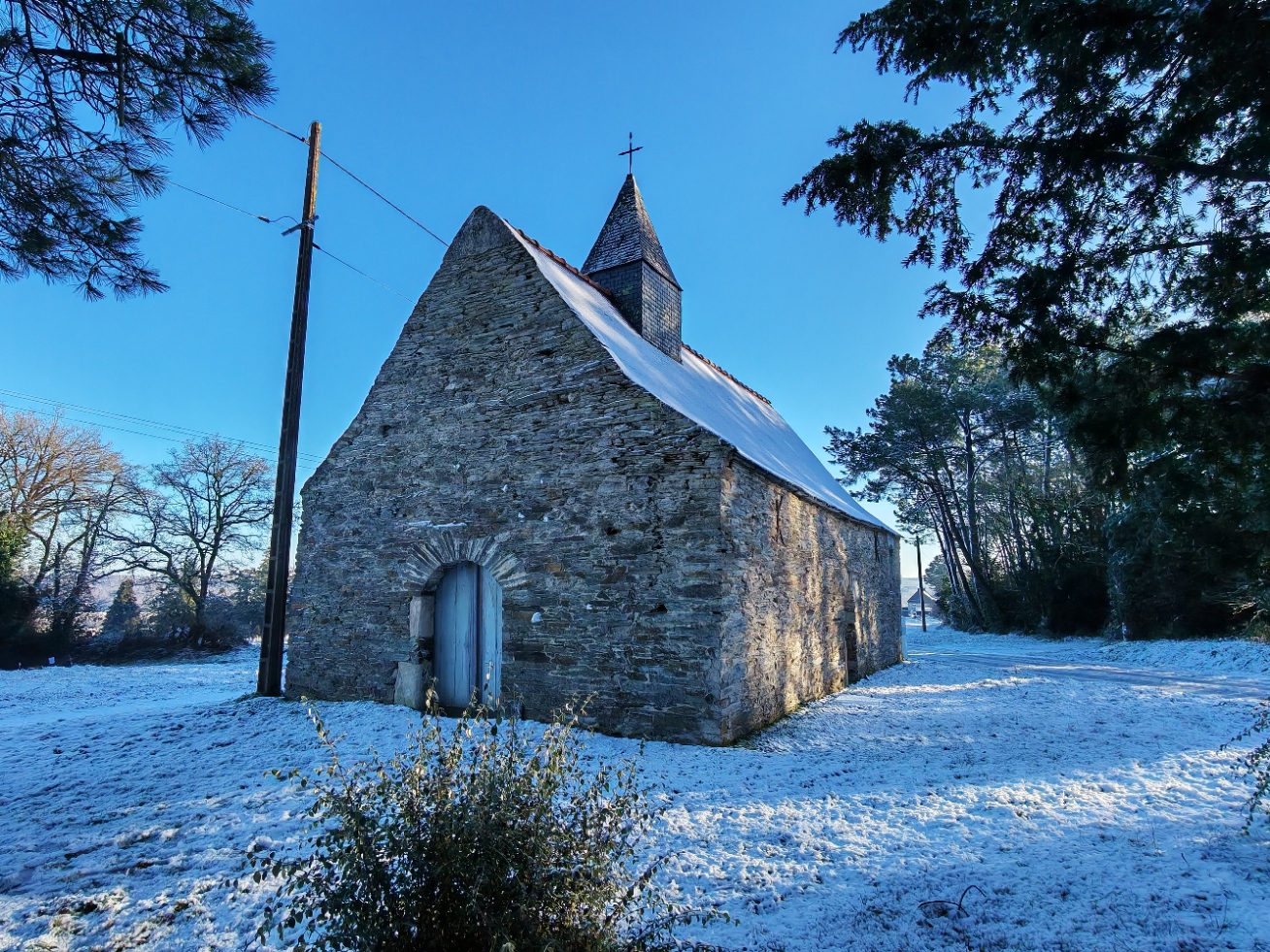 La neige fait son retour en Bretagne